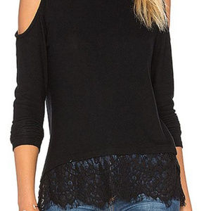 GenerationLove Cold Shoulder Top w/Lace Bottom NWT